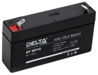 аккумуляторная батарея delta dt 6012 (6v / 1.2ah)